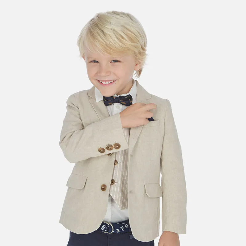 3443 Tailored Linen Blazer