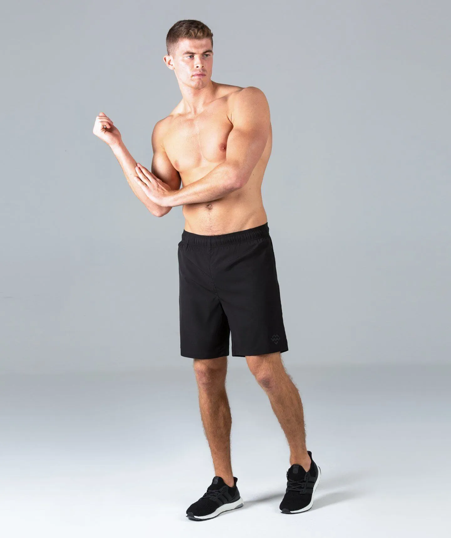8 Inch Sports Shorts (Black)