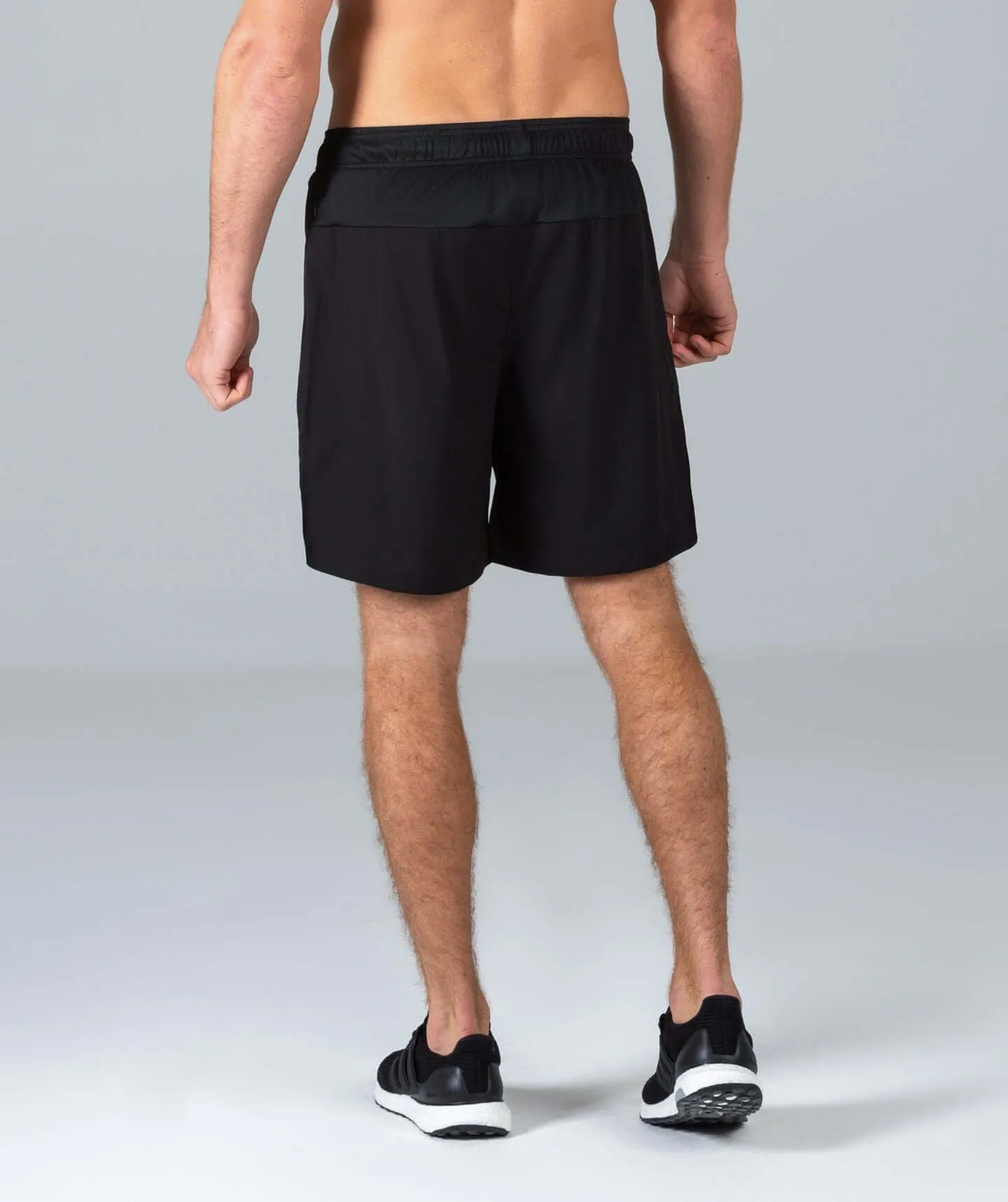 8 Inch Sports Shorts (Black)