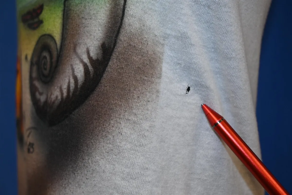 80s Hawaii Tropical Island Airbrushed Distressed t-shirt Small