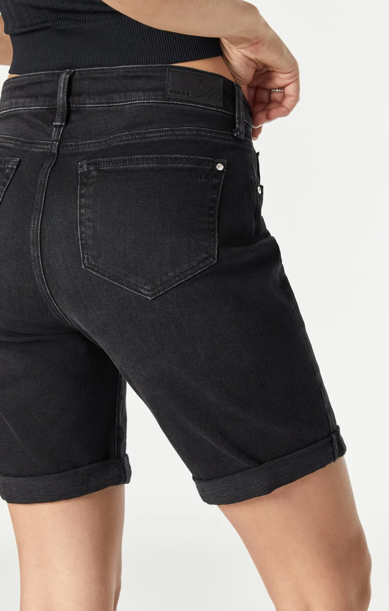 ALEXIS SHORTS IN SMOKE VINTAGE