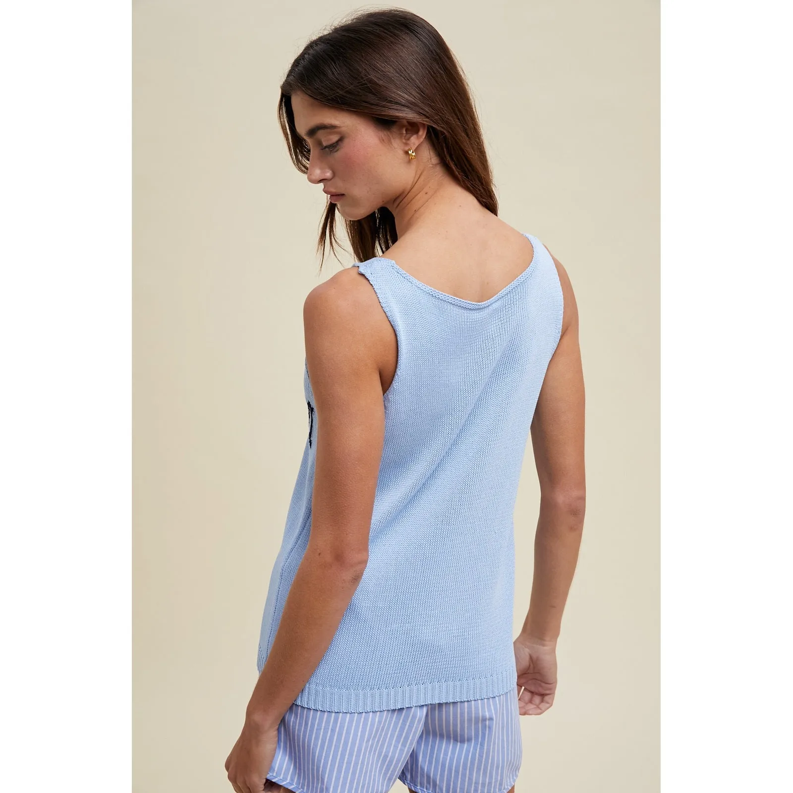 Beach Bum Sweater Tank