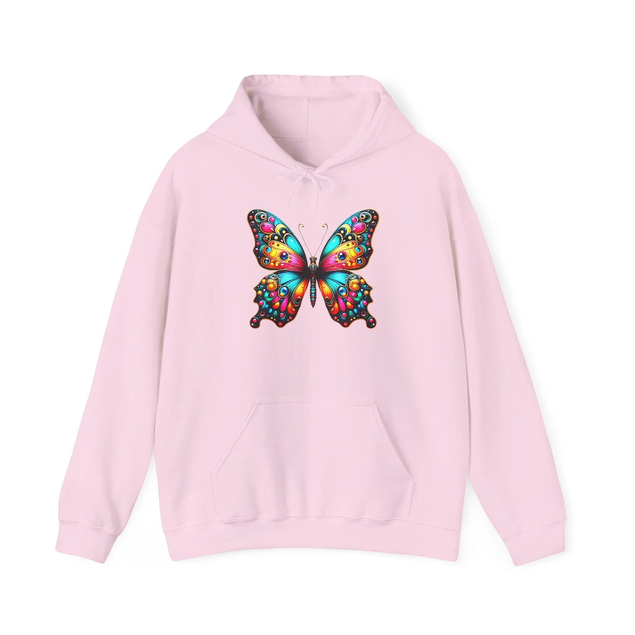 Beautiful Vibrant Butterfly Unisex Graphic Hoodie