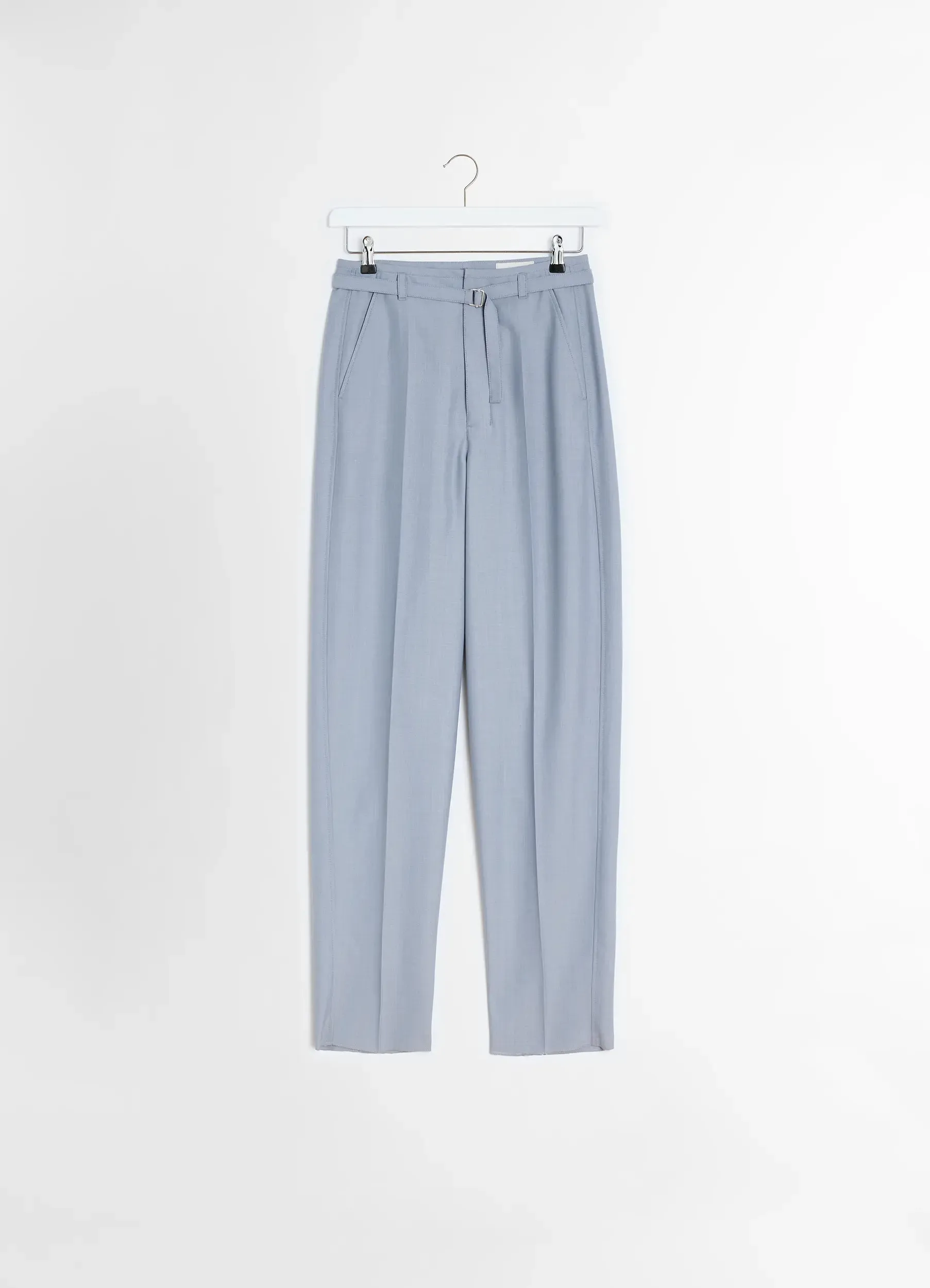 BELTED TAILORED PANTS