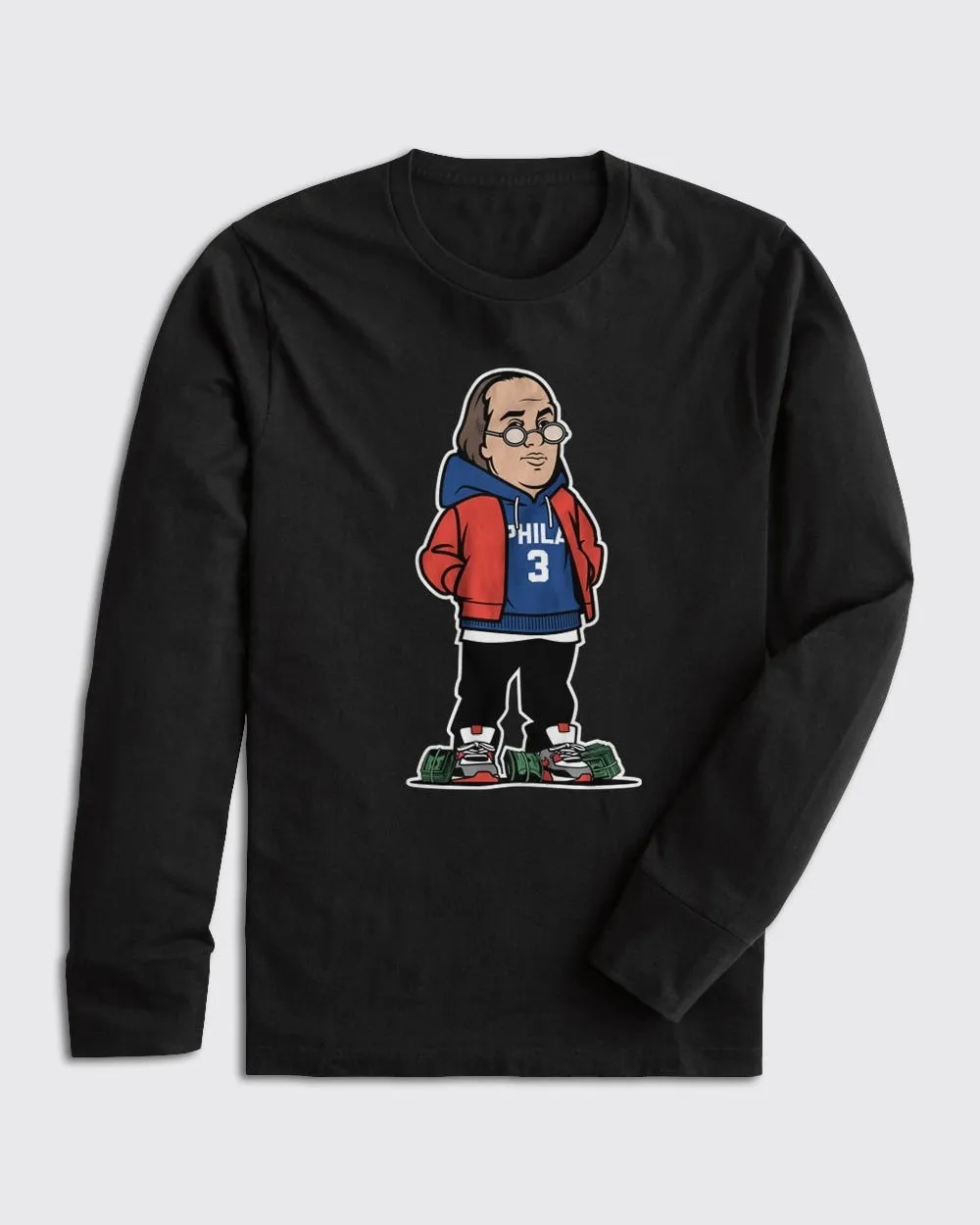 Ben Franklin Sixers Long Sleeve