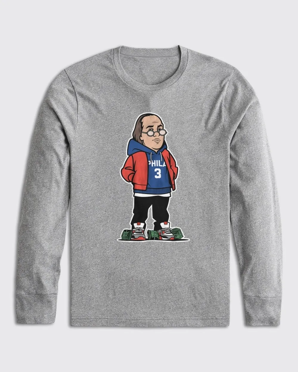 Ben Franklin Sixers Long Sleeve