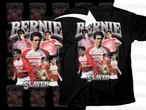 Bernie Slaven Retro Graphic Red Soccer Png Digital Download