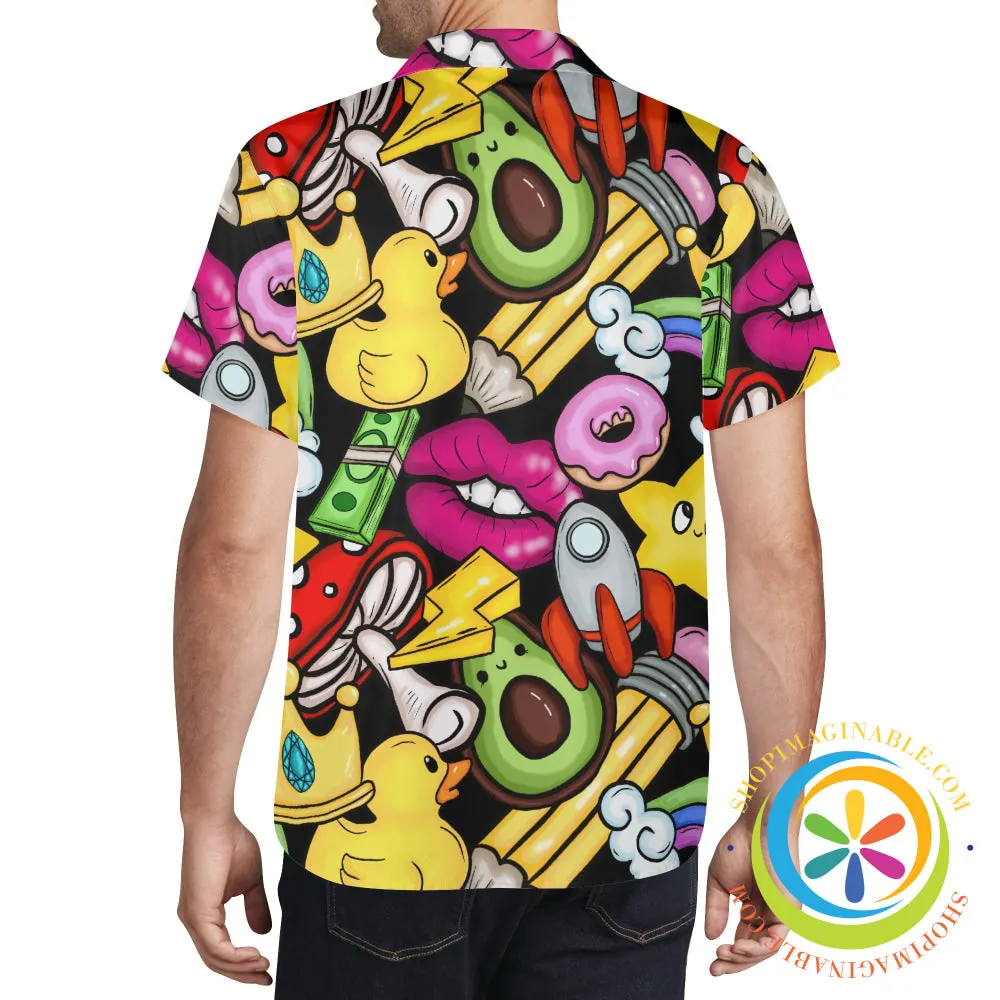 Big Bold & Fun Hawaiian Casual Shirt