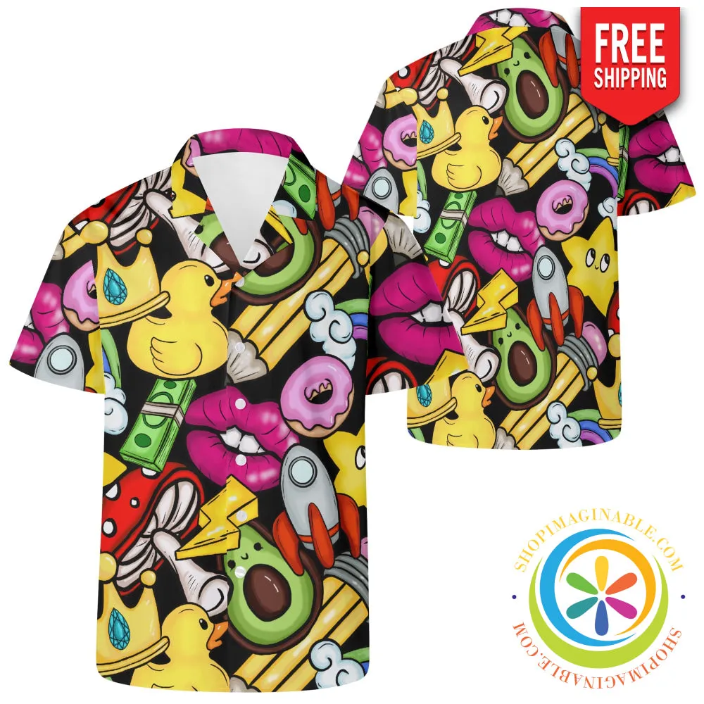 Big Bold & Fun Hawaiian Casual Shirt