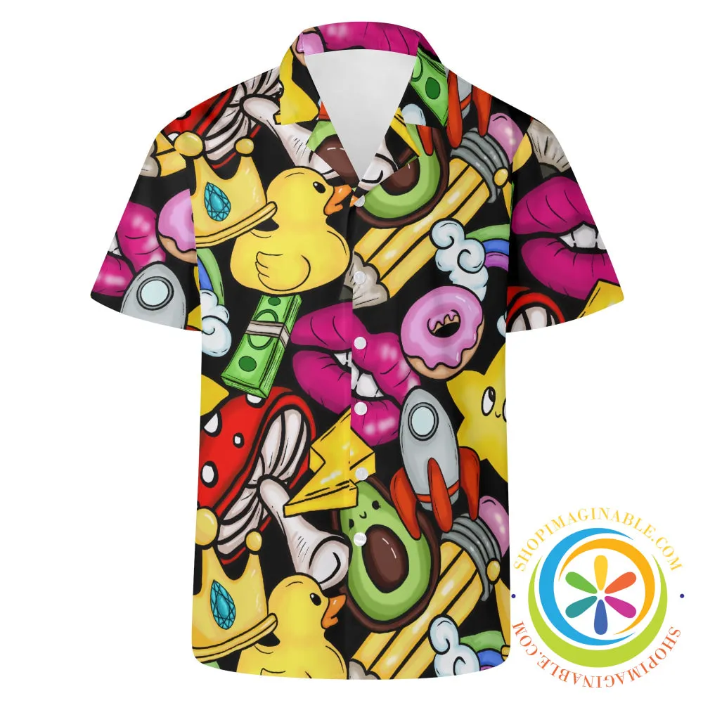 Big Bold & Fun Hawaiian Casual Shirt