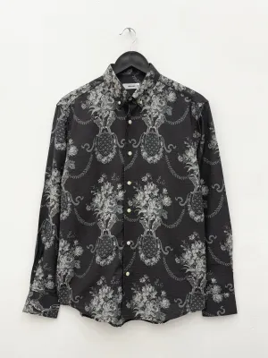 Black IMP Floral Printed Shirt