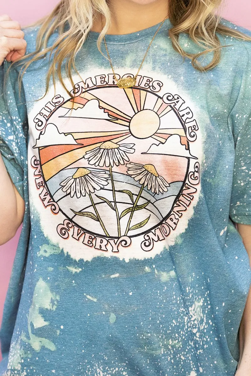 Bleached His Mercies Softstyle Adult T-Shirt