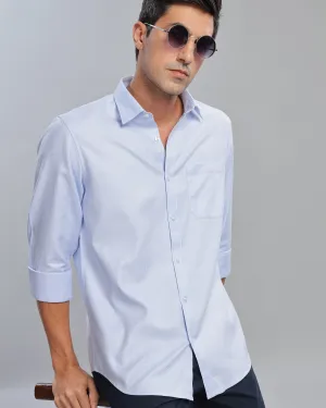 Blue Glass Striped Shirt
