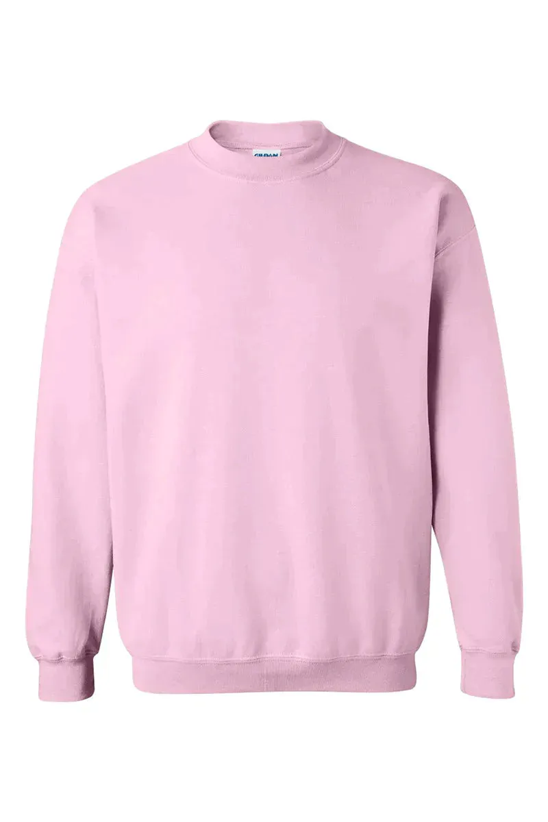 Cheer For A Cure Pink Ribbon Heavy-weight Crew Sweatshirt