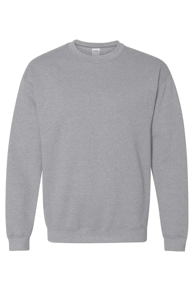 Cheer For A Cure Pink Ribbon Heavy-weight Crew Sweatshirt