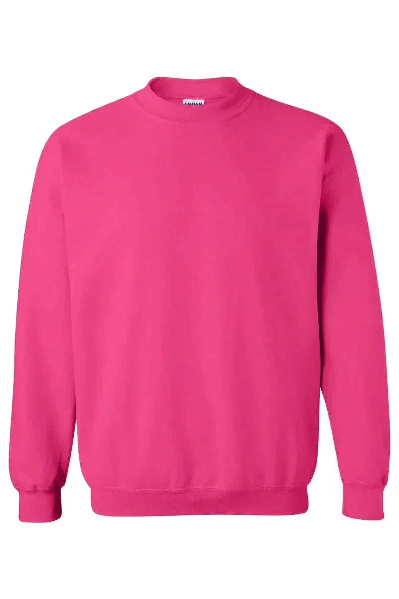 Cheer For A Cure Pink Ribbon Heavy-weight Crew Sweatshirt