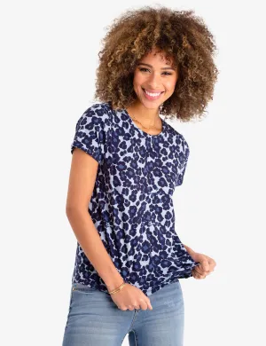 CHEETAH PRINT T-SHIRT