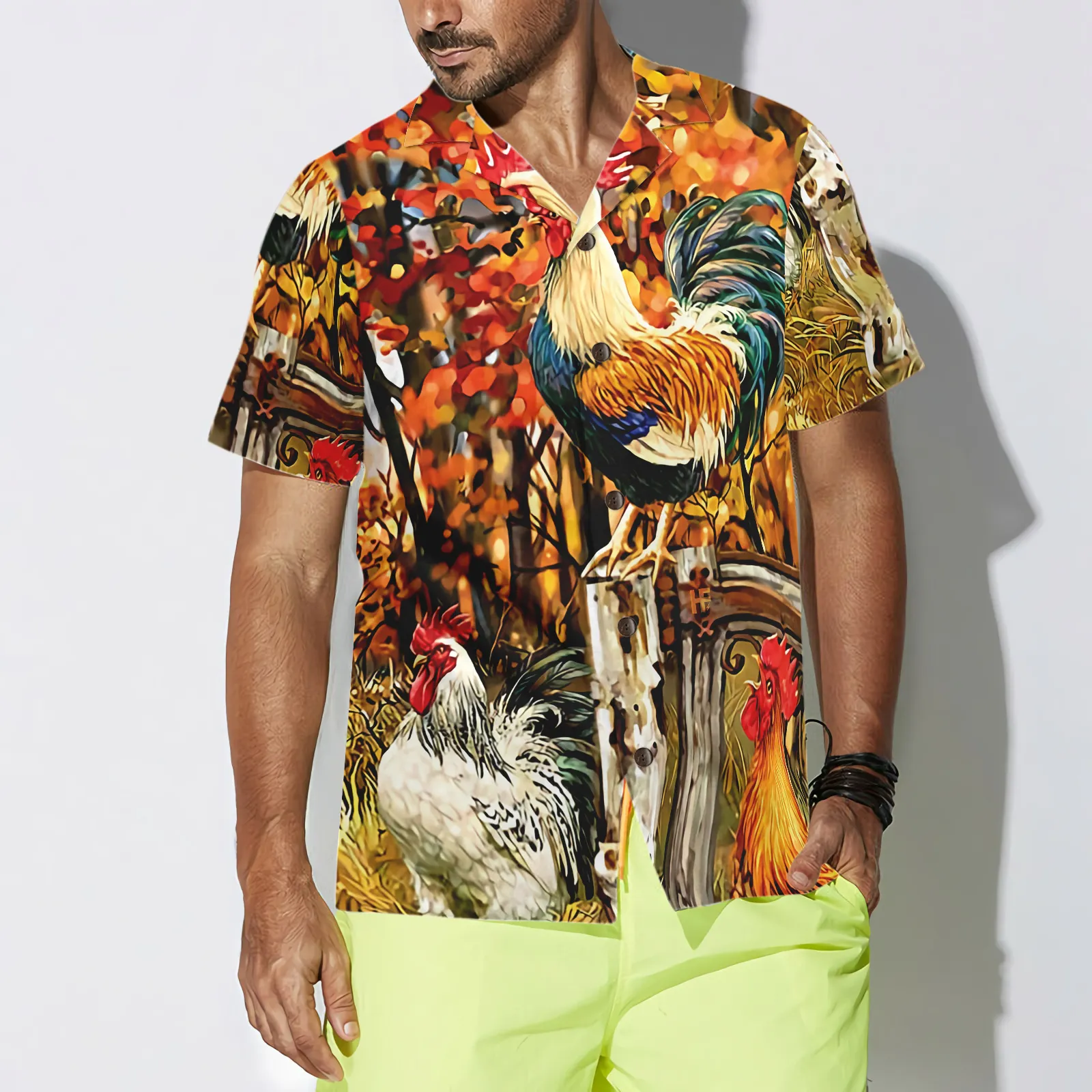 Chicken Family Farm Hawaiian Shirt, Best Gift For Chicken Lover, Husband, Wife, Boyfriend, Girlfriend, Friend, Family