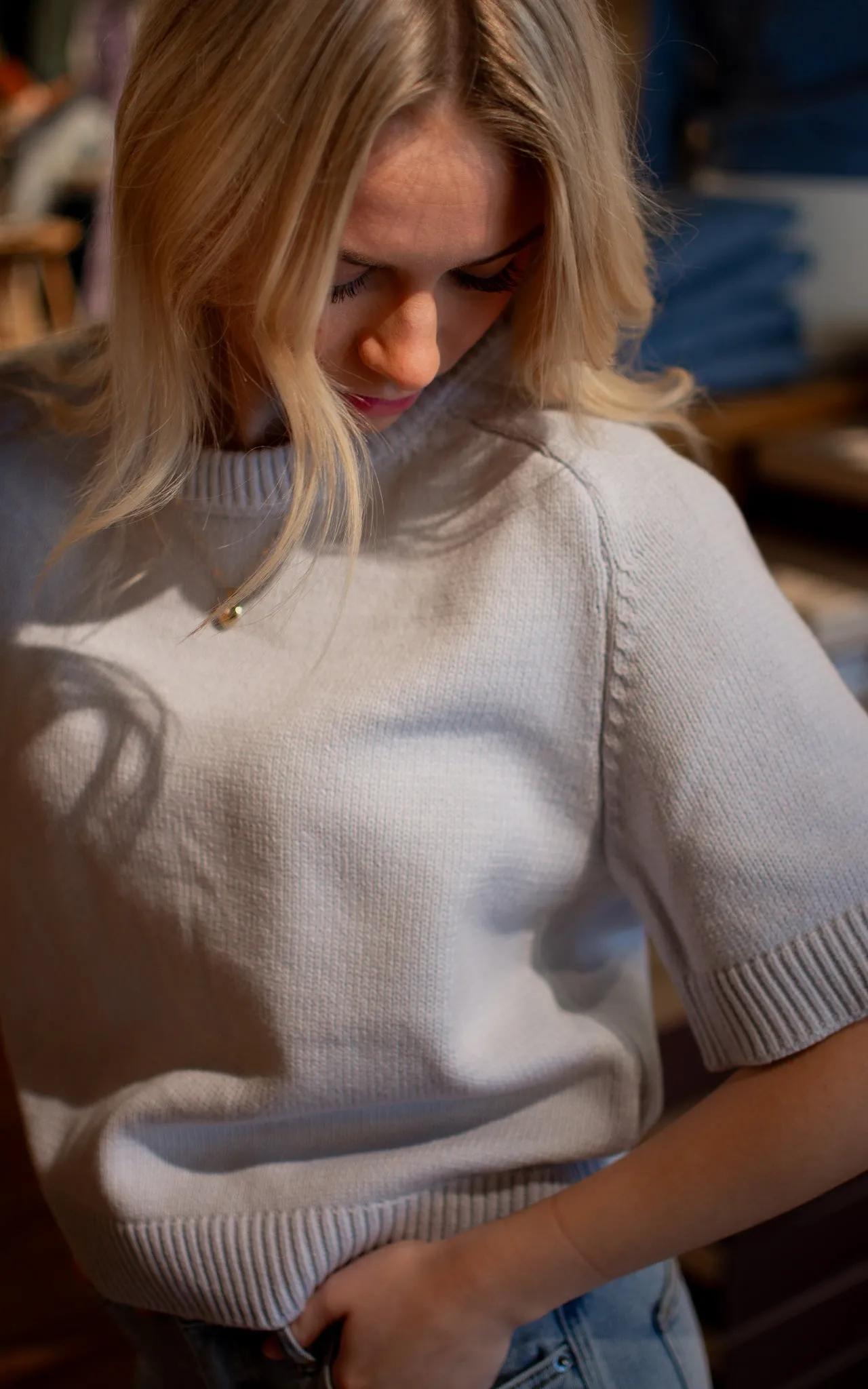 Cloudy Day Sweater Top