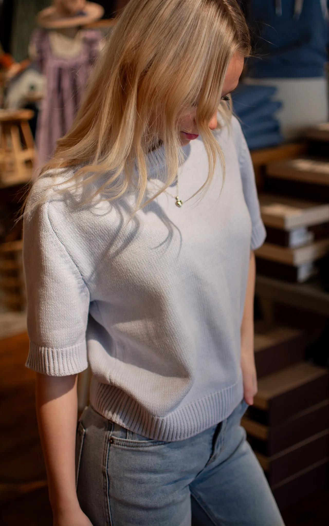 Cloudy Day Sweater Top