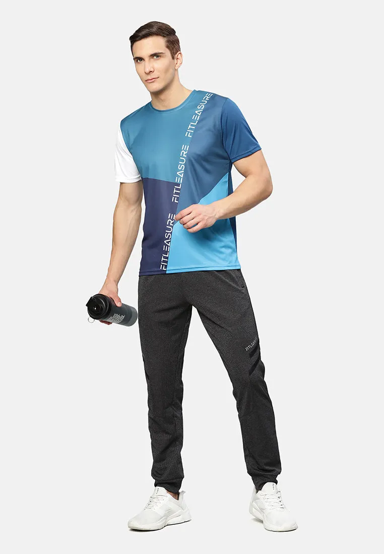 Colour Block Running Tshirt