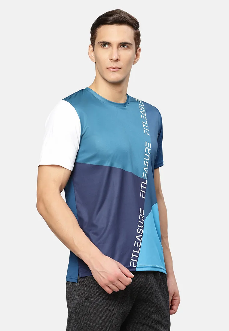 Colour Block Running Tshirt
