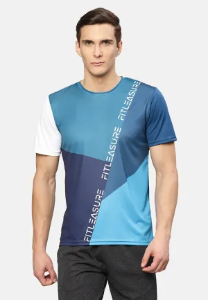 Colour Block Running Tshirt