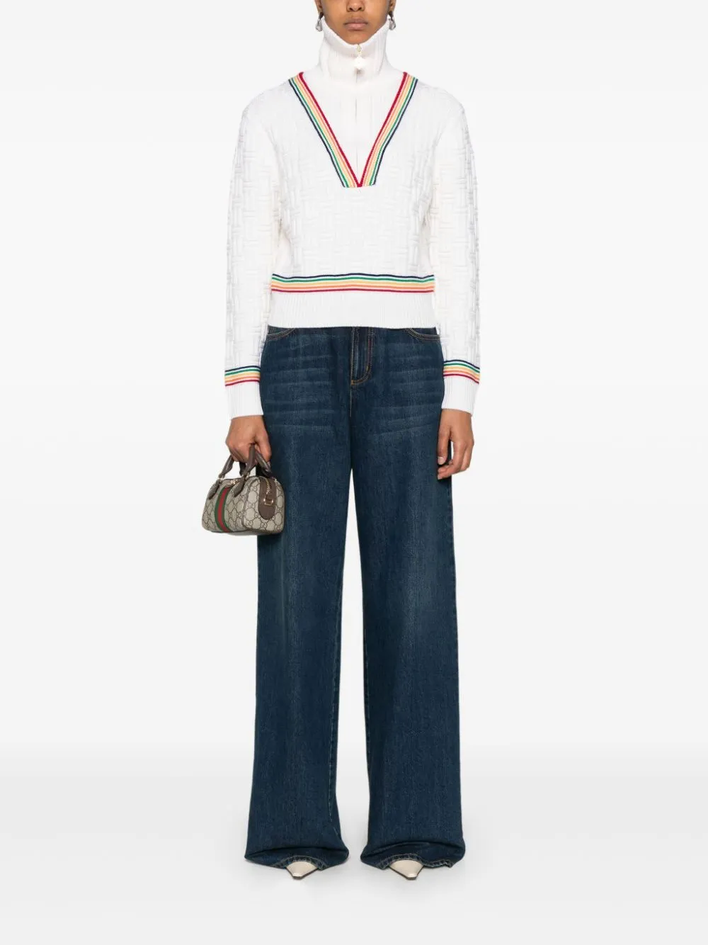 Column Stitch sweater