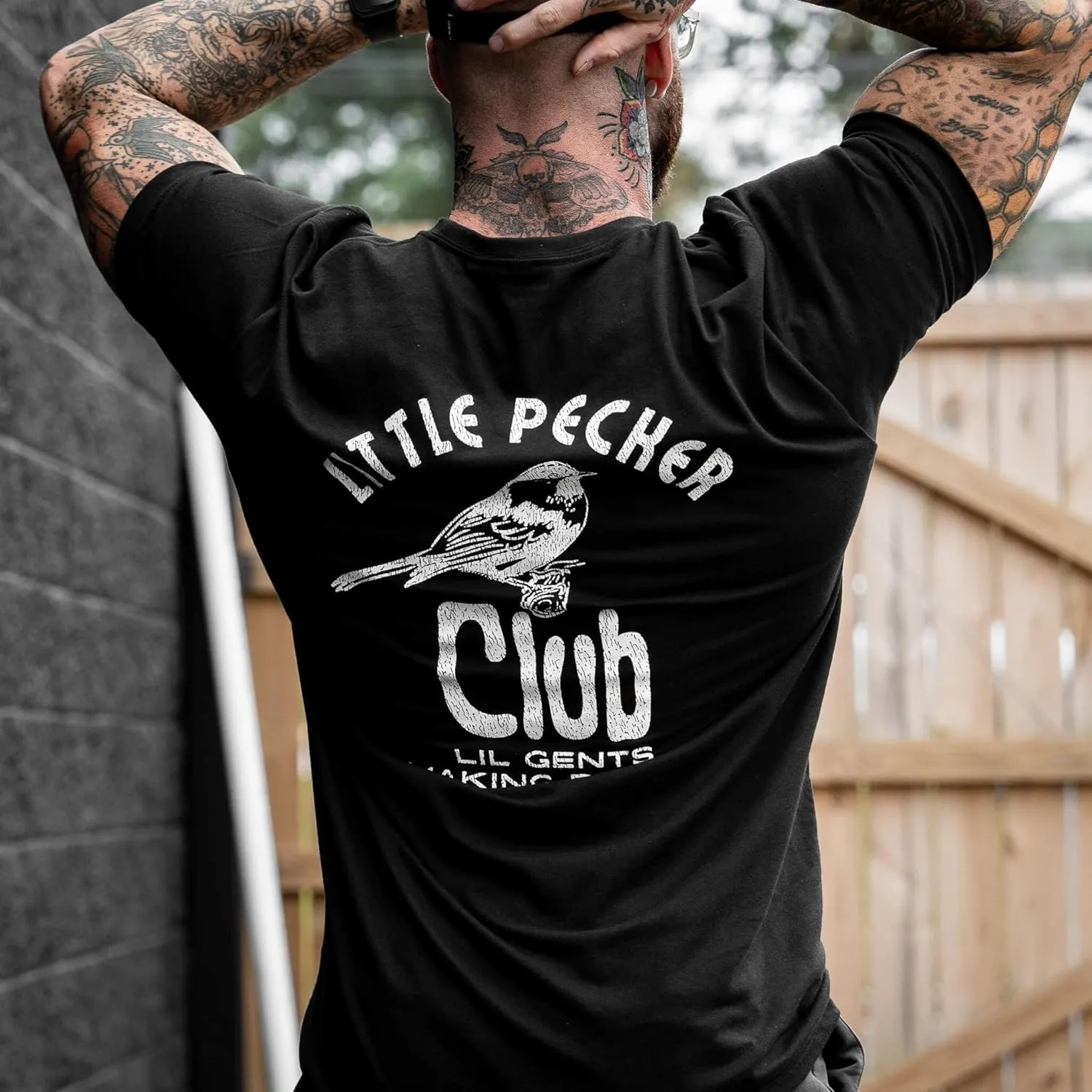 Combat Iron Men's Graphic Tees | Lil Gents Making Dents Men's Club | Mens Graphic T-Shirts