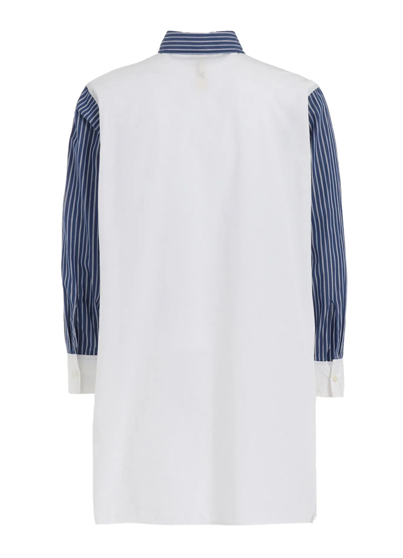 COTTON BROAD    STRIPE  SWITCHING NON FUSIBLE SHIRTS