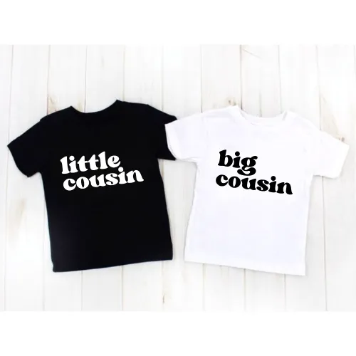 Cousin Crew Tees & Bodysuits (NB-YouthXL)