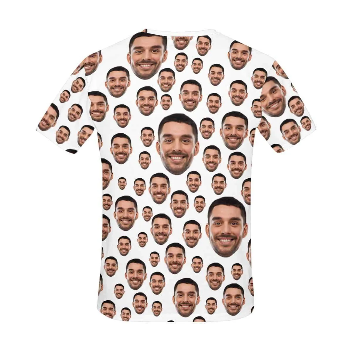 Custom Face Shirts Selfie Head Men's T-shirt