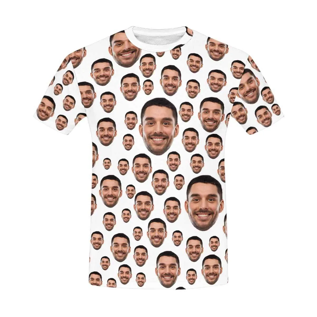 Custom Face Shirts Selfie Head Men's T-shirt