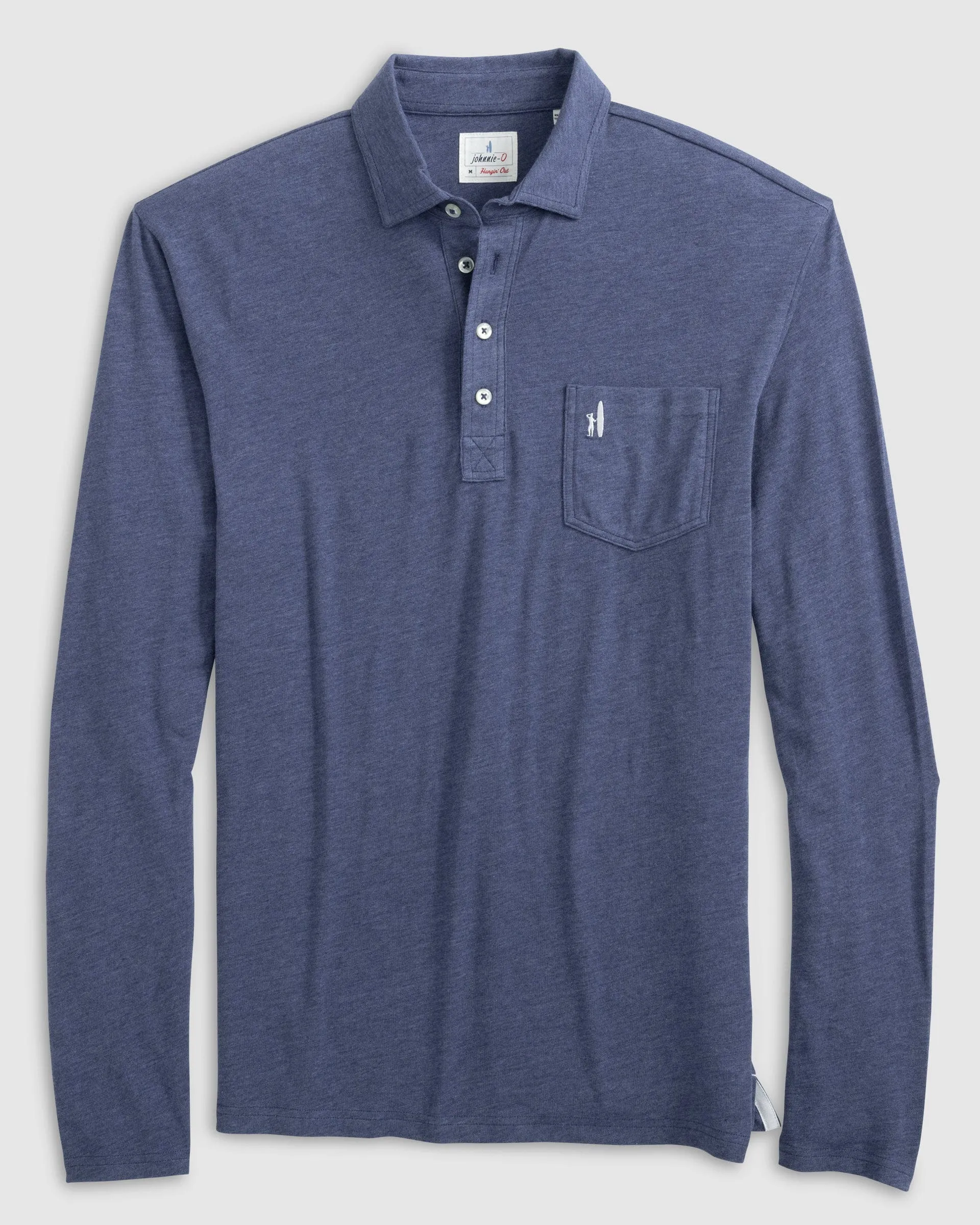 Cutler Long Sleeve Original 4-Button Polo