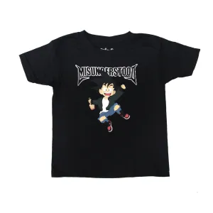 Entree Kids Size Goku Black Tee