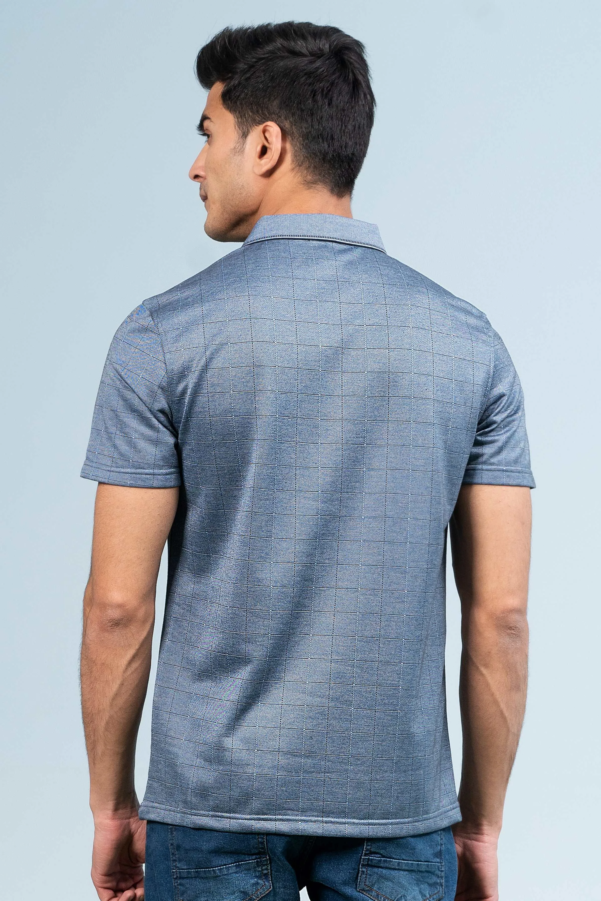 EXECUTIVE ICONIC POLO TEAL BLUE