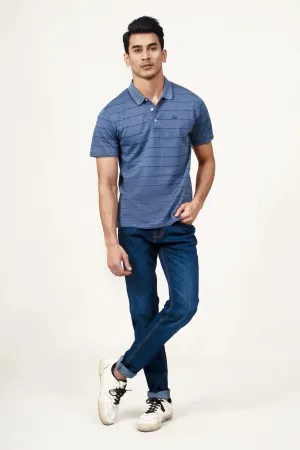 EXECUTIVE POLO BLUE MELANGE