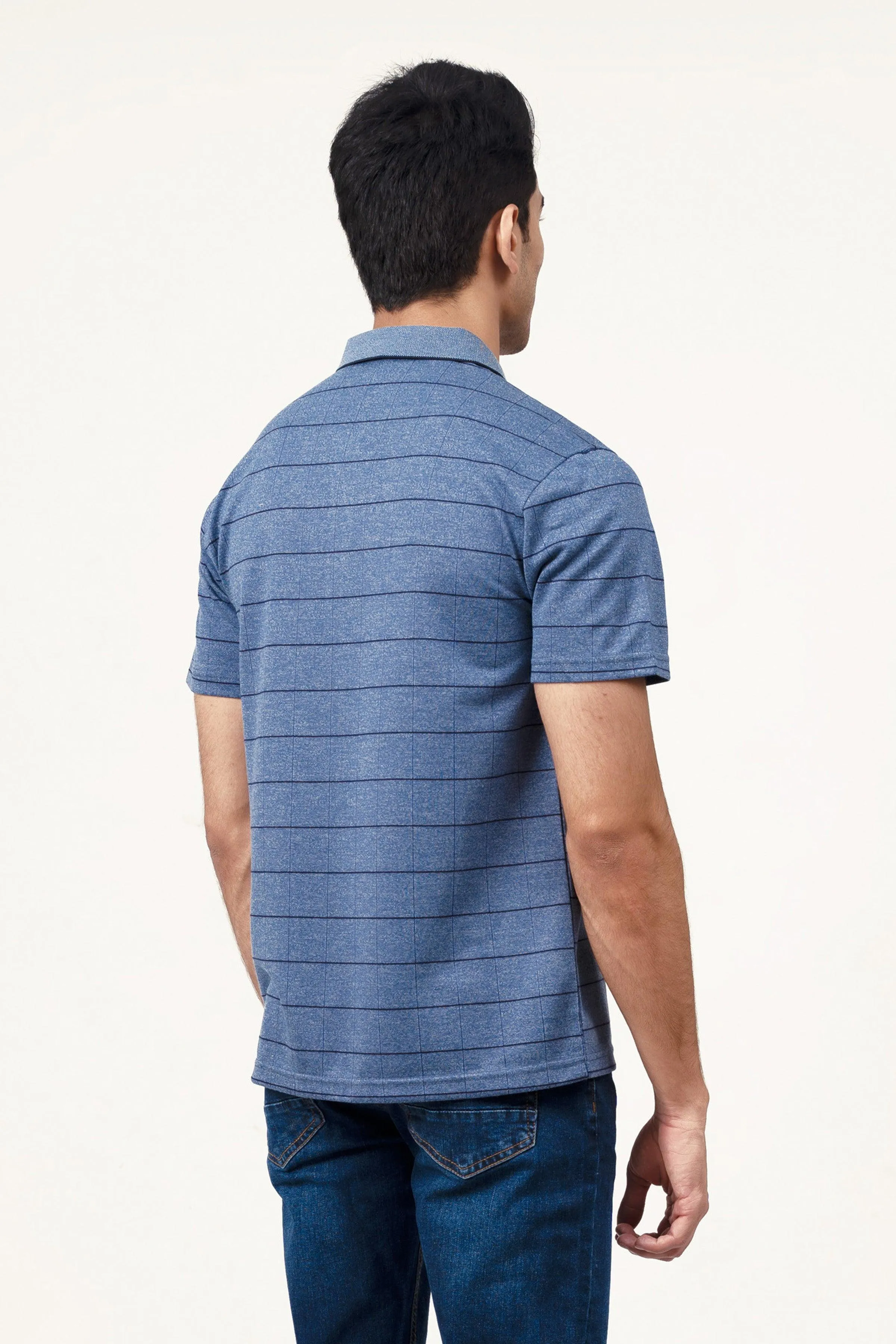 EXECUTIVE POLO BLUE MELANGE