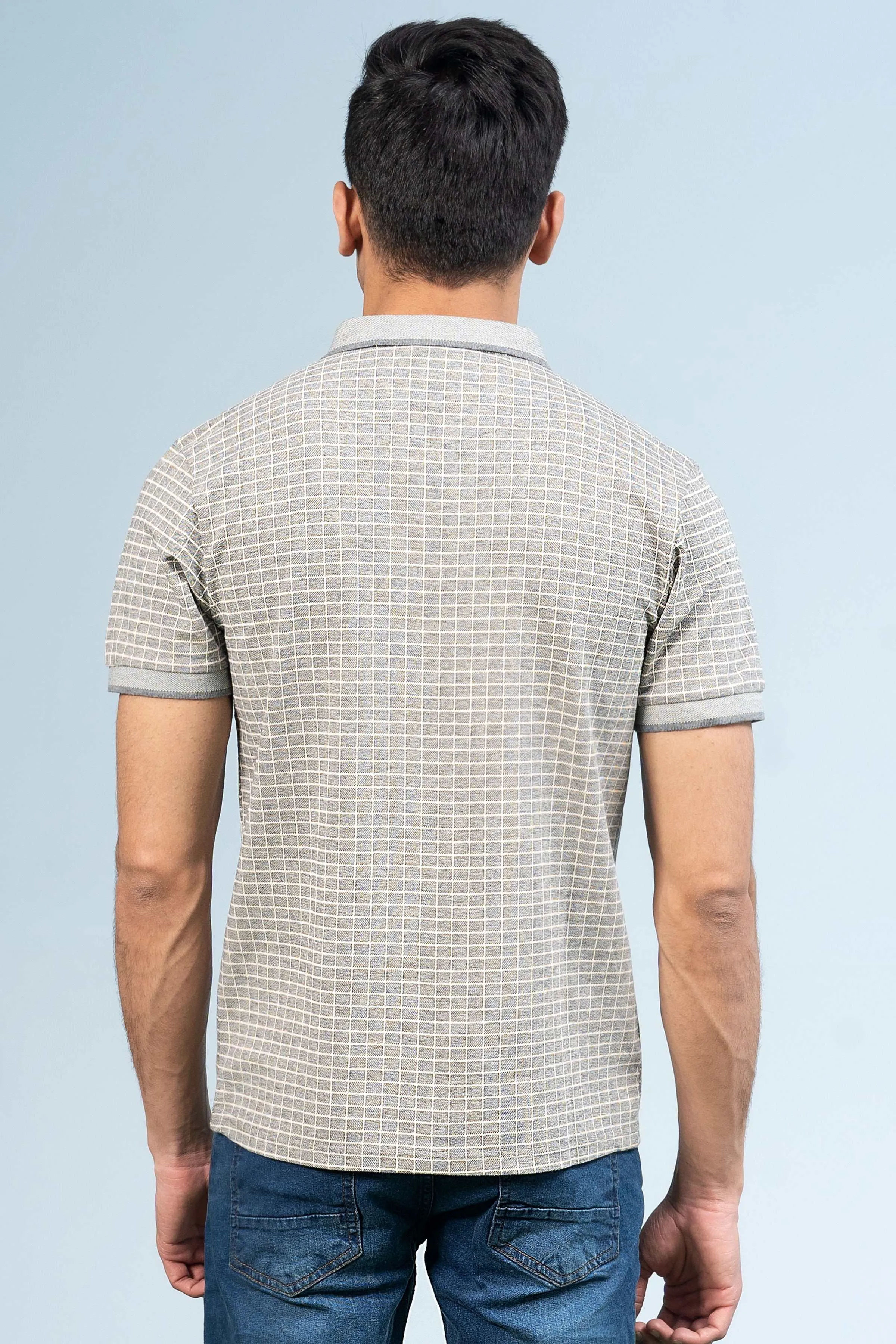 EXECUTIVE POLO HEATHER GREY
