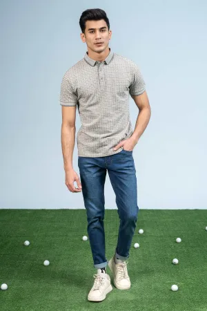 EXECUTIVE POLO HEATHER GREY