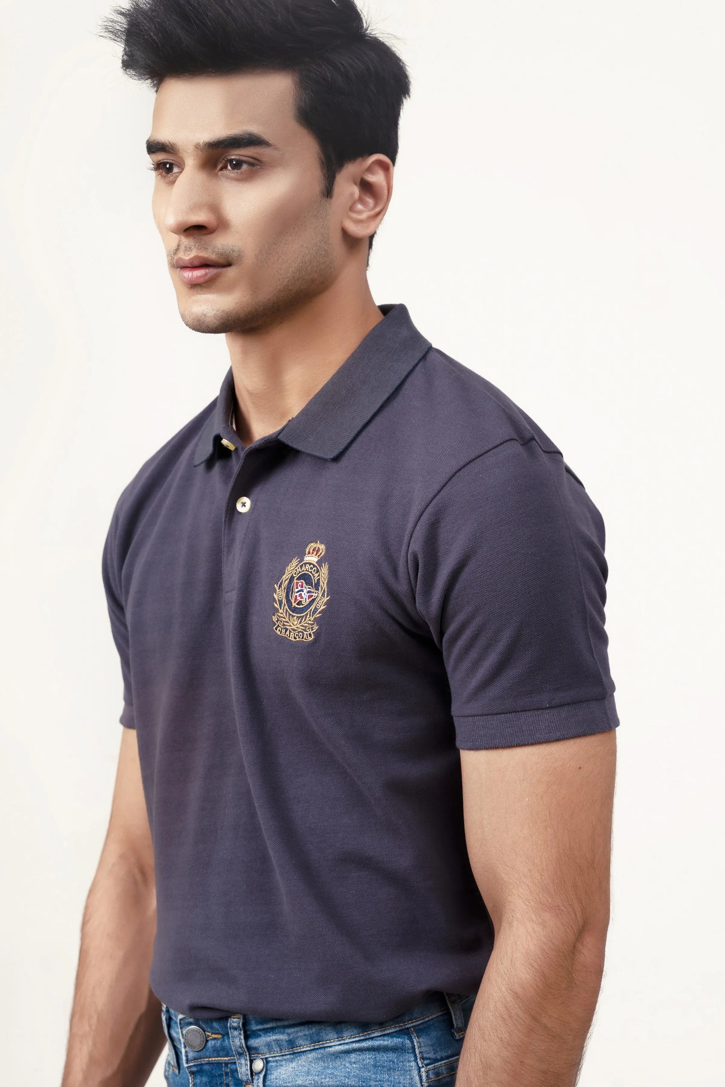 FASHION POLO CHARCOAL