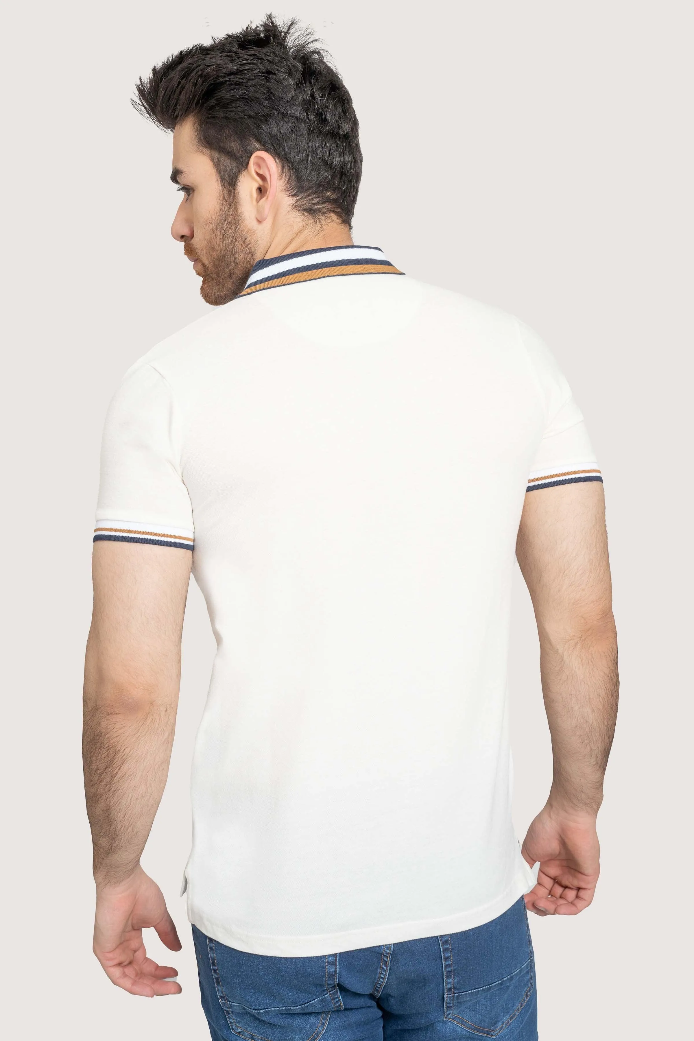 FASHION POLO WHITE