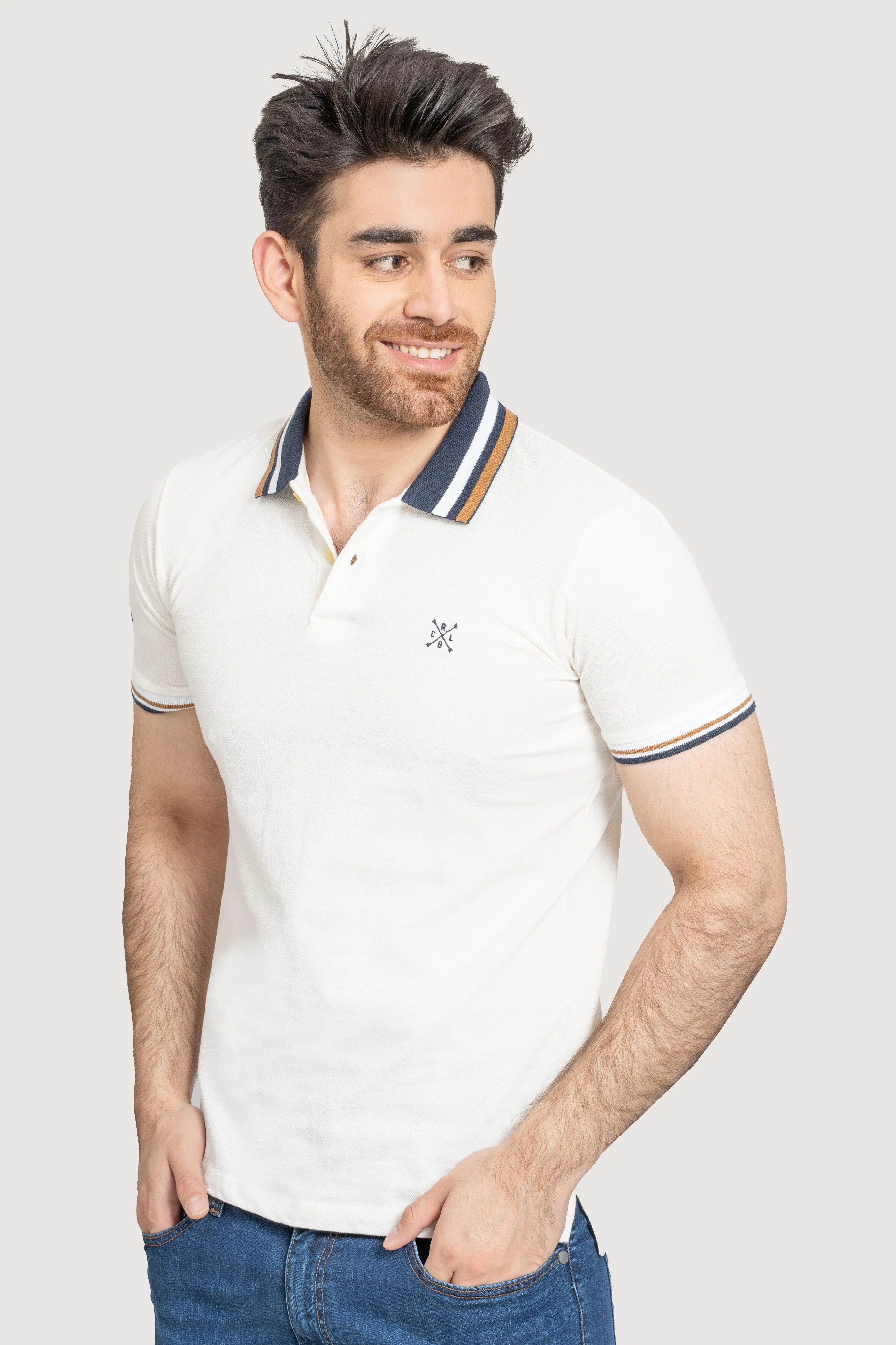 FASHION POLO WHITE