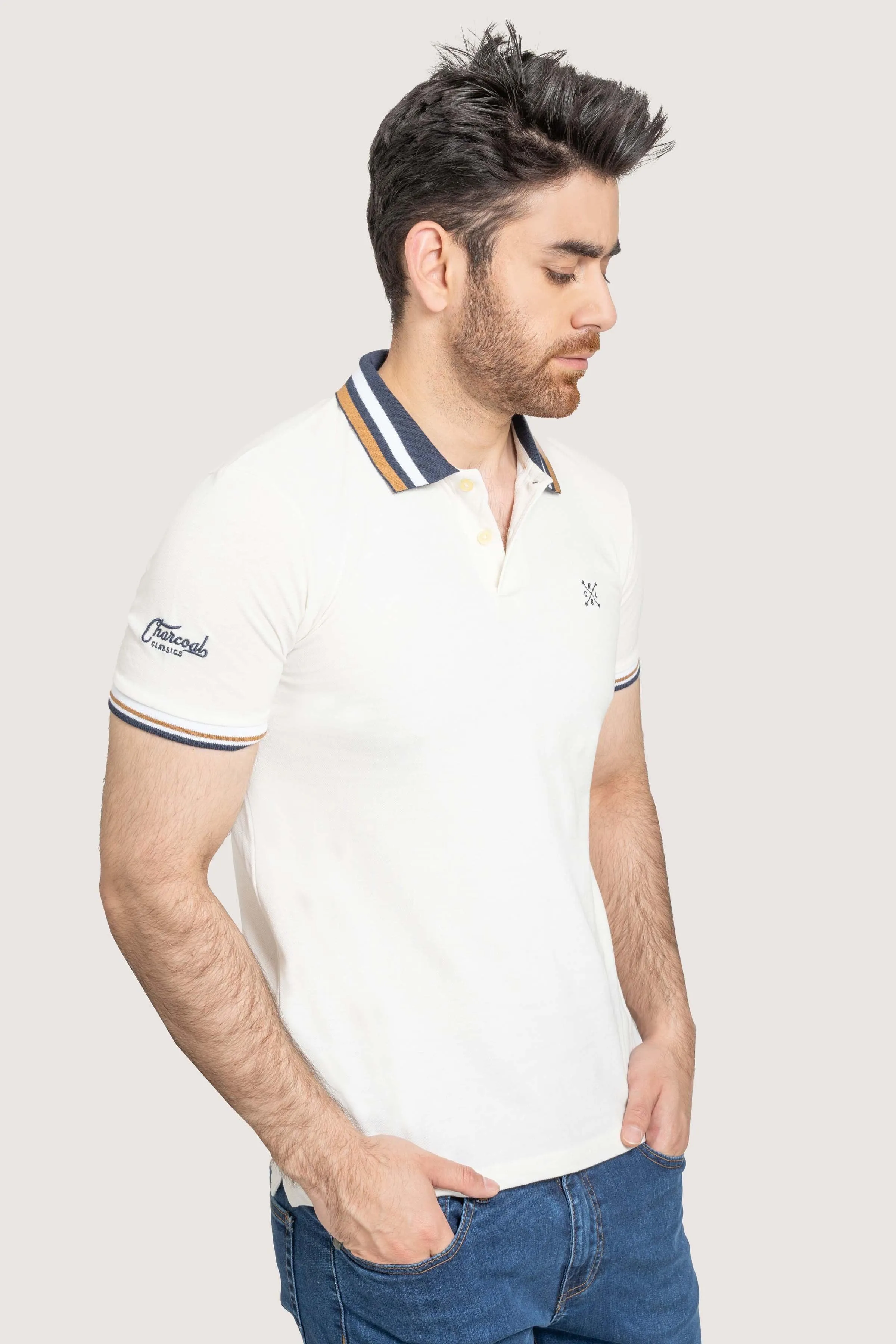 FASHION POLO WHITE