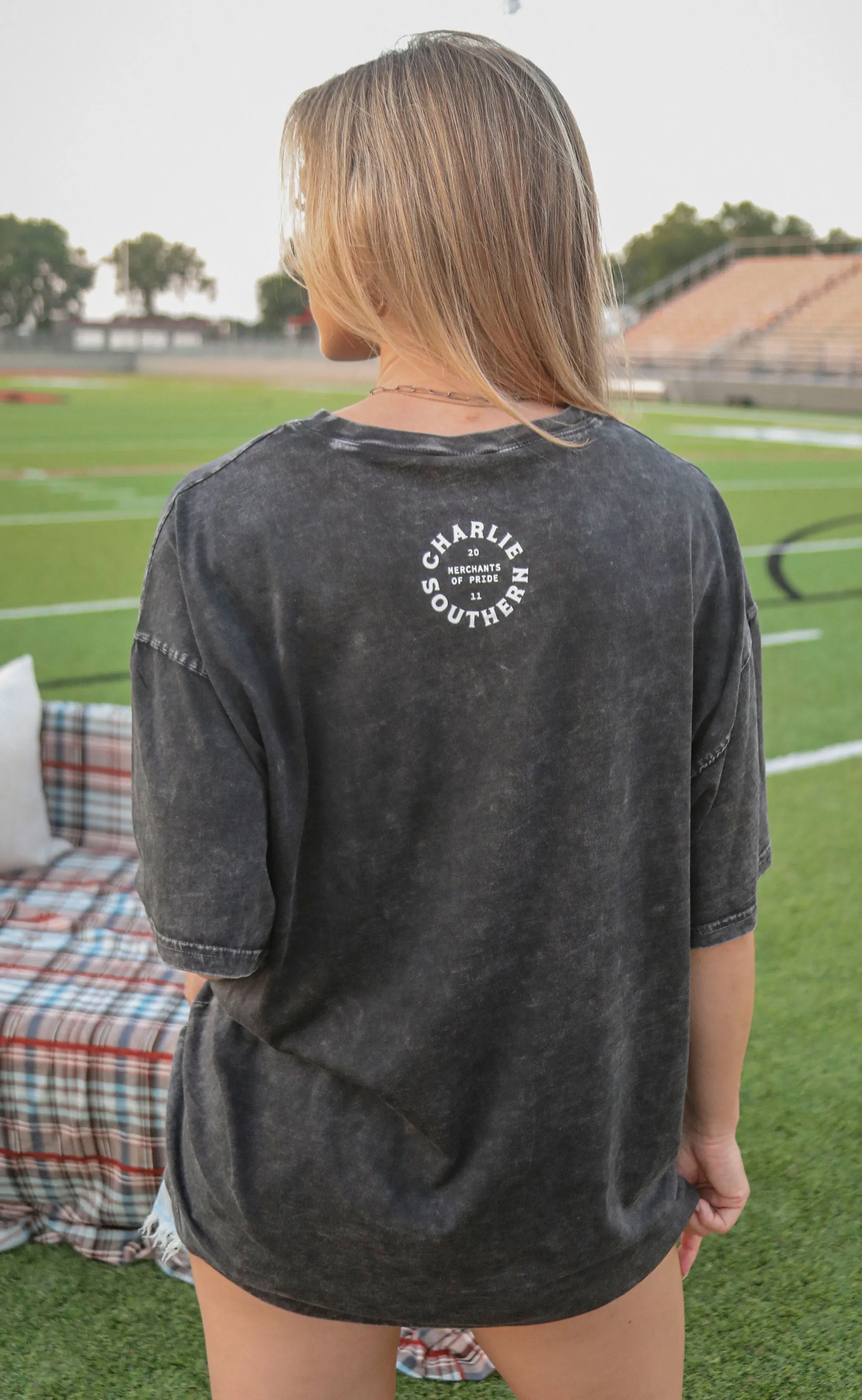 friday   saturday: football season oversized t shirt