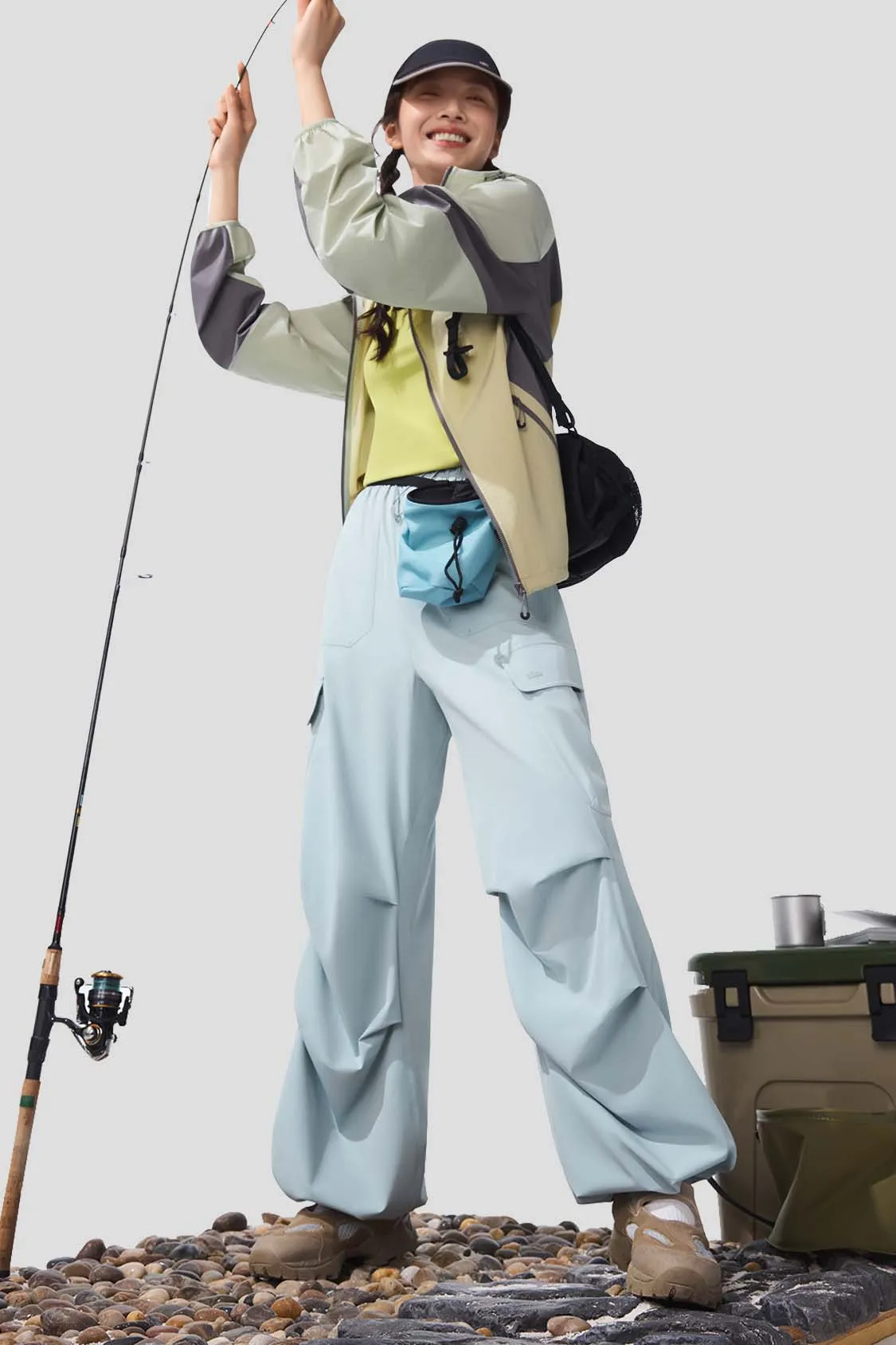 Glide - Women's Water-Repellent Parachute Pants UPF50 