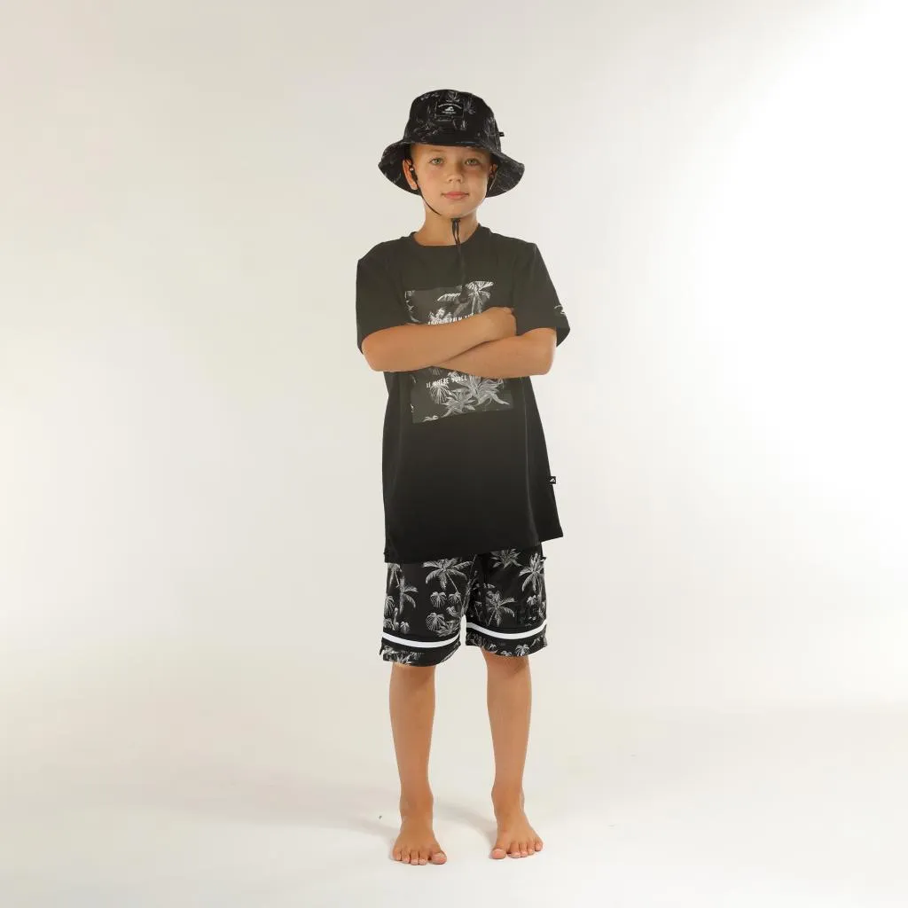 Hello Stranger Palms SS Tee (Black)