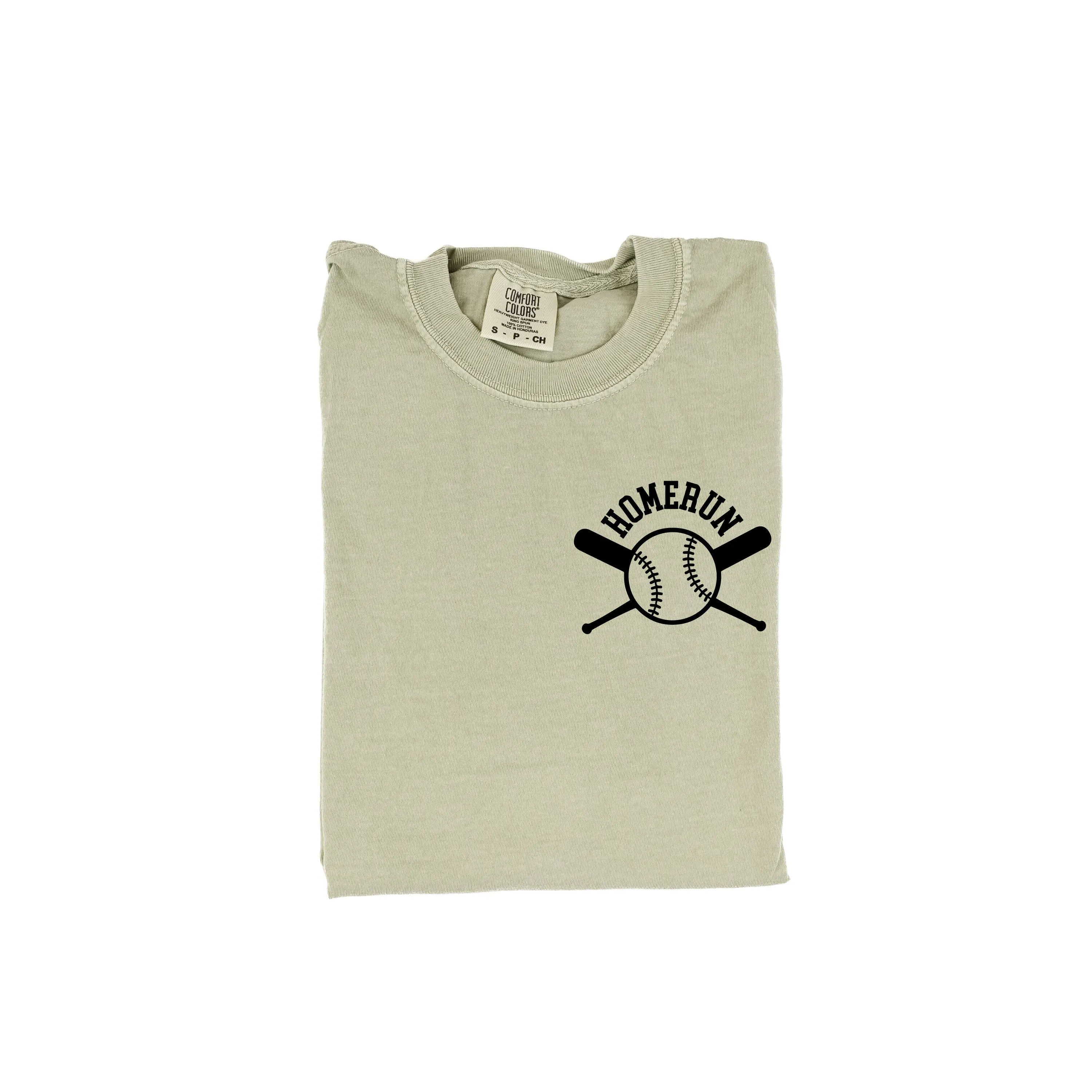 Homerun - Pocket Design - SHORT SLEEVE COMFORT COLORS TEE