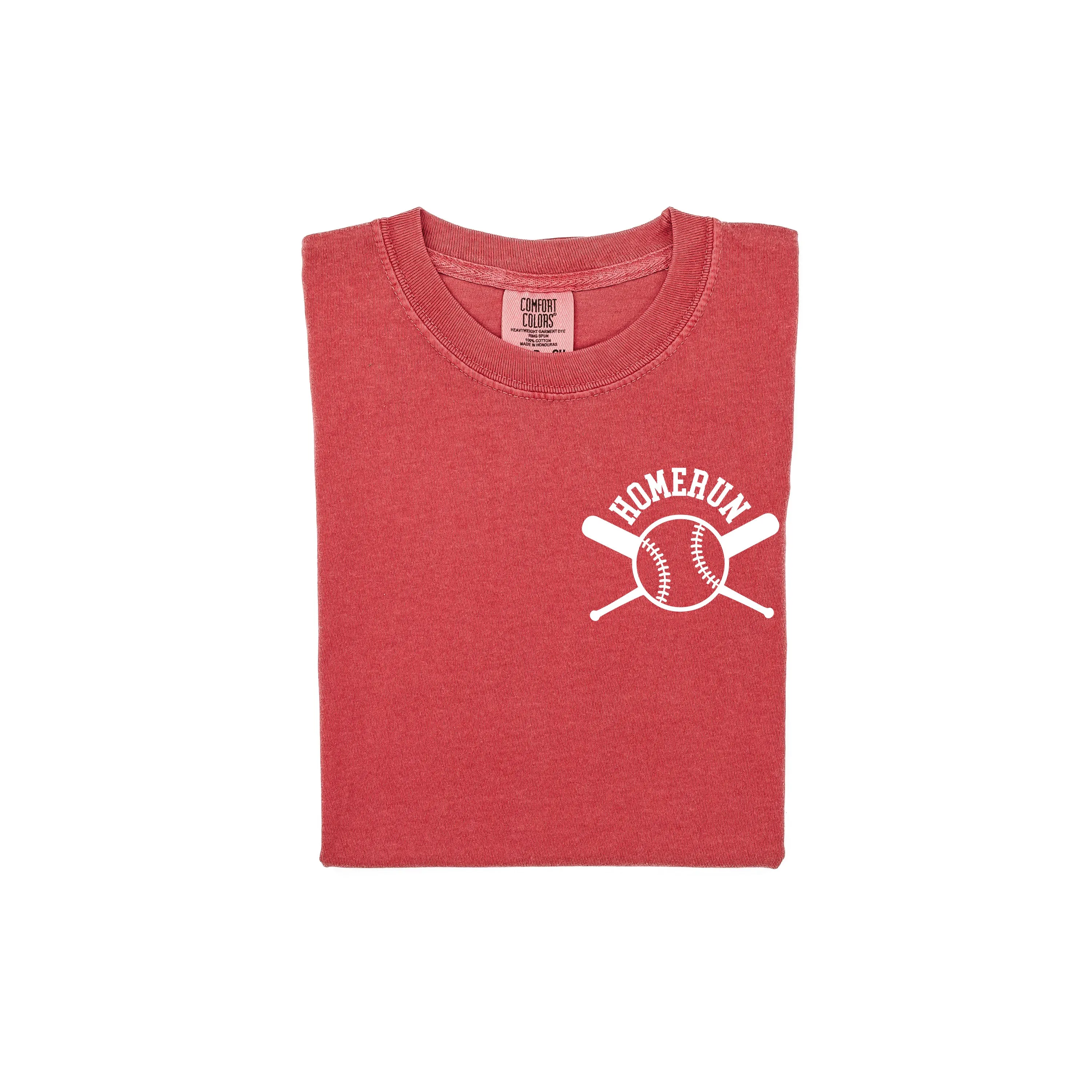 Homerun - Pocket Design - SHORT SLEEVE COMFORT COLORS TEE