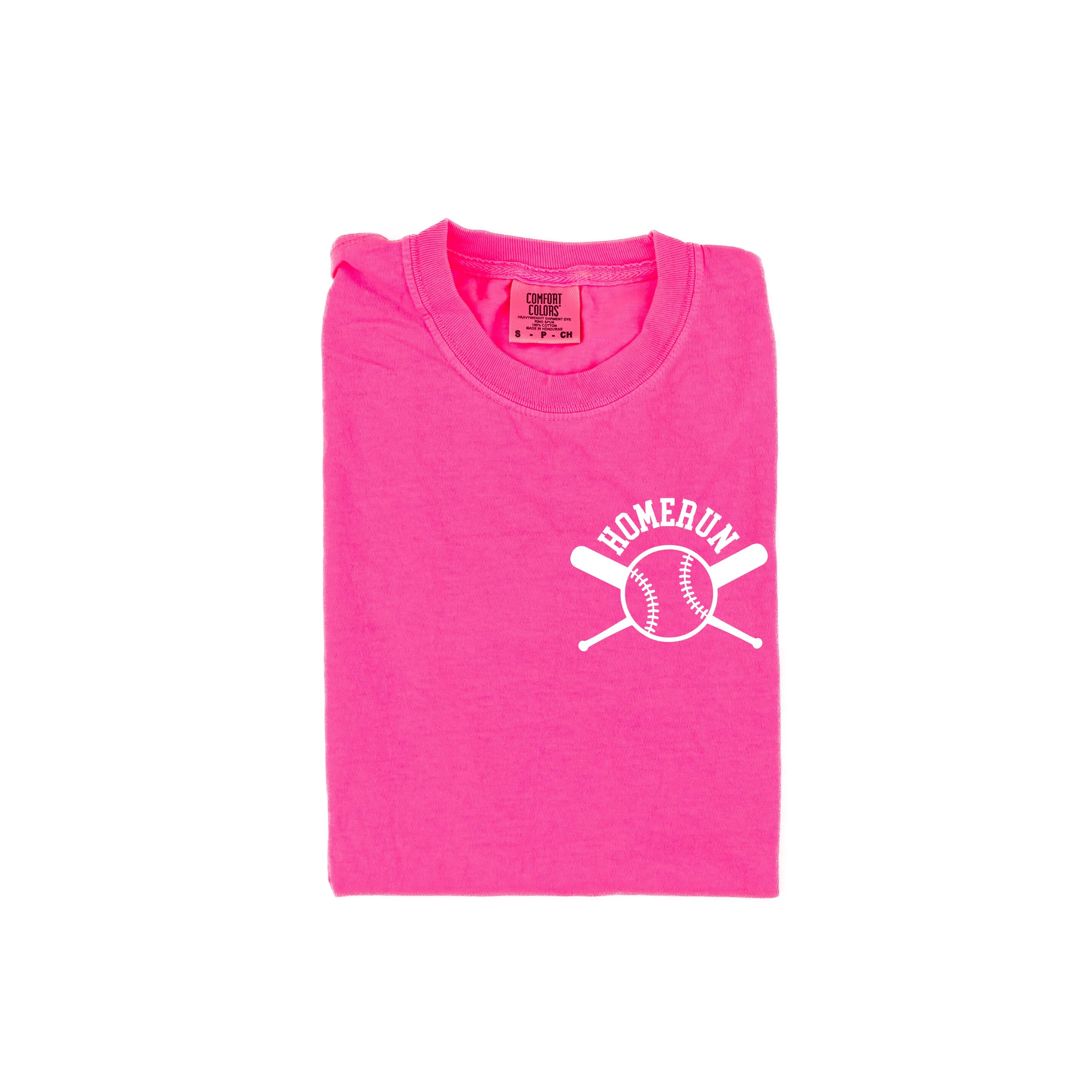 Homerun - Pocket Design - SHORT SLEEVE COMFORT COLORS TEE